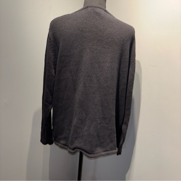 VTG TIARA INTERNATIONAL BlackCardigan  Reindeer Embroidery Full Zip Women’s SzXL - Picture 6 of 14